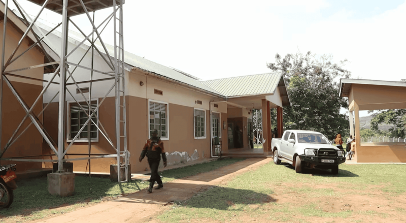 Buvuma Health Centre IV, the main healthcare facility serving the district's 52 islands