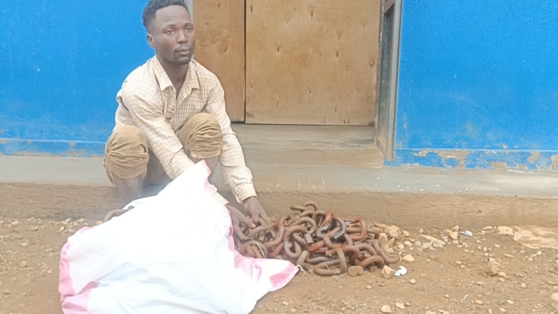 Locals Arrest Boda Boda Rider Found with Railway Property in Mukono