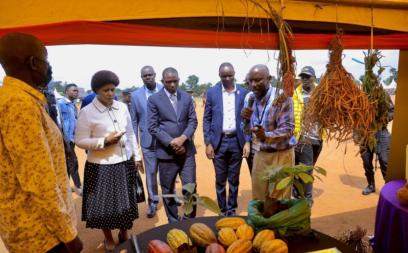 NRM Treasurer Ambassador Nekesa Graces Landmark Agricultural Expo in Busia, Rallies Farmers Towards Commercial Farming